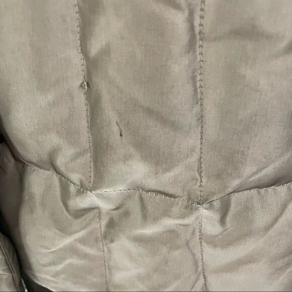 1 Madison Down and Feather Long Puffy Parka Coat Raccoon Trim Hood - Picture 7 of 8